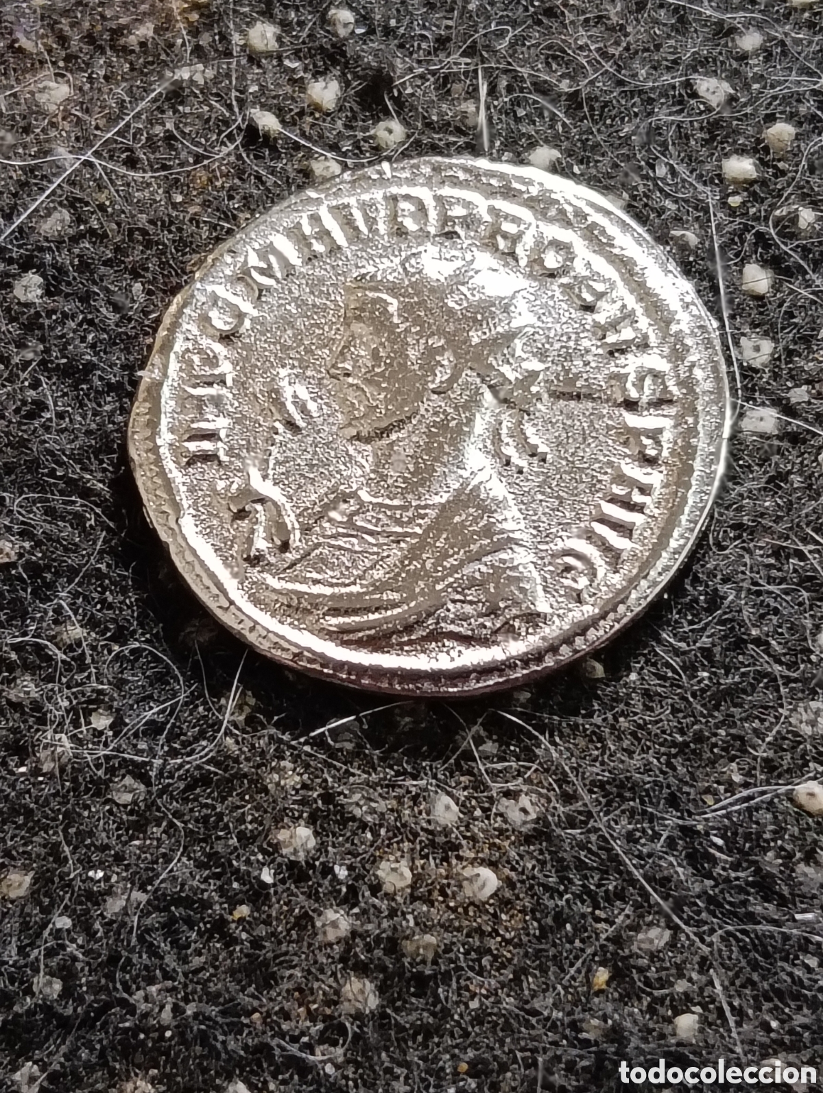Reproducciones billetes y monedas: Excelente R&eacute;plica de un Antoniano Marco Aurelio Imperio Romano 276-282 d C.