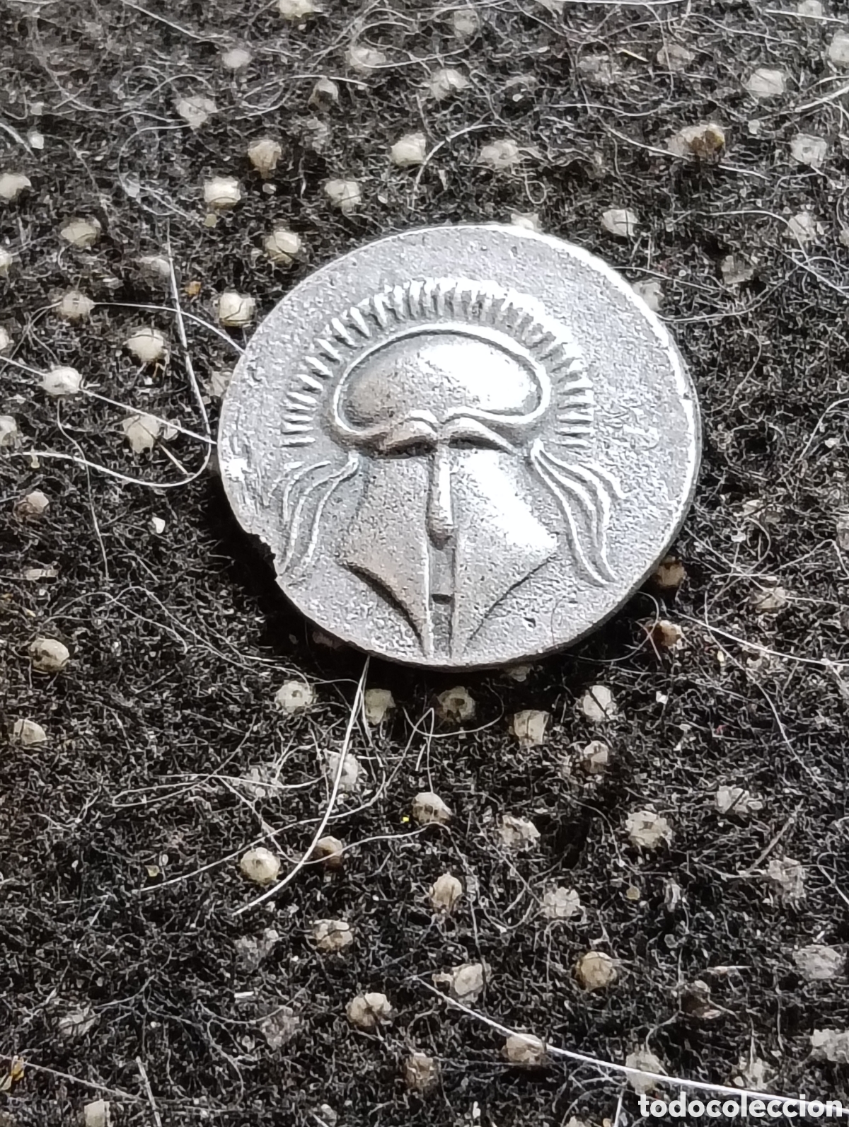 Reproducciones billetes y monedas: Excelente R&eacute;plica de un Diobolo de Thrace Grecia