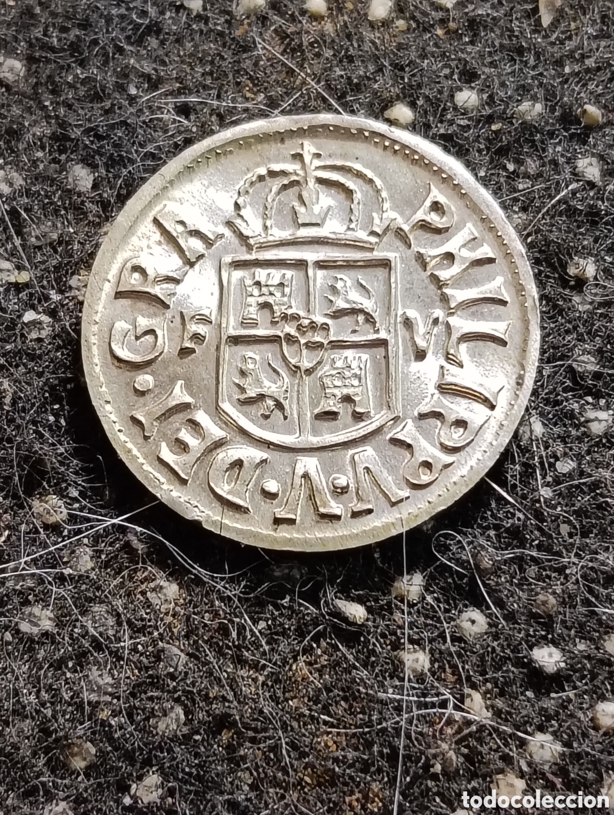 Reproducciones billetes y monedas: Excelente R&eacute;plica de una Tereseta de Felipe V 1711