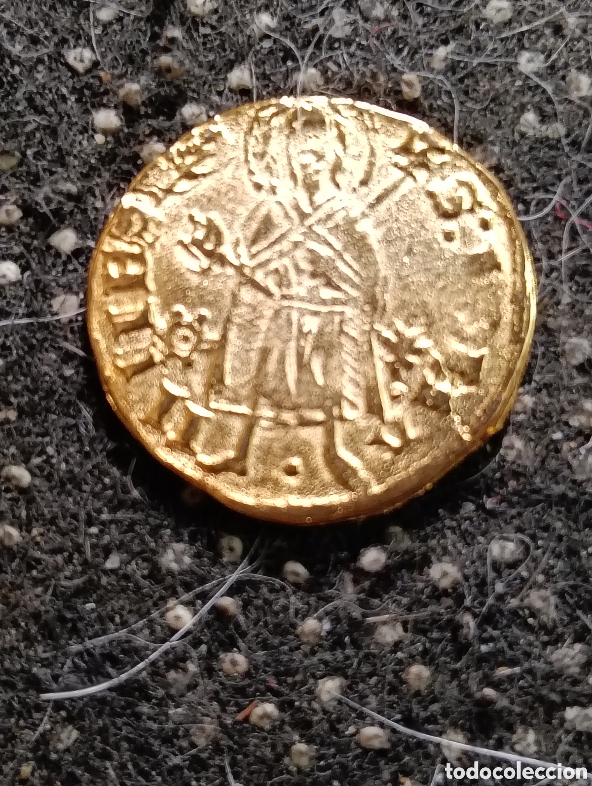 Reproducciones billetes y monedas: Excelente R&eacute;plica de un Flor&iacute;n de Ruprecht I 1353-1390