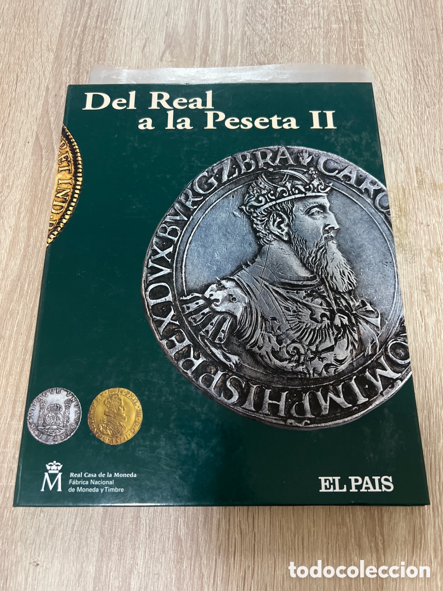 Reproducciones billetes y monedas: DEL REAL A LA PESETA COLECCION HAY 80 MONEDAS EL PAIS