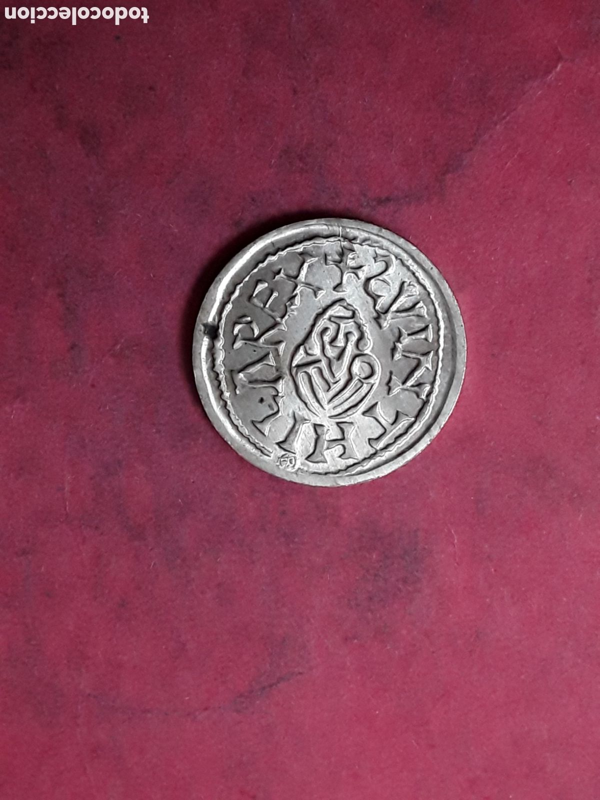 Reproducciones billetes y monedas: REPRODUCCI&Oacute;N MONEDA MEDIEVAL PLATA .REPLICA