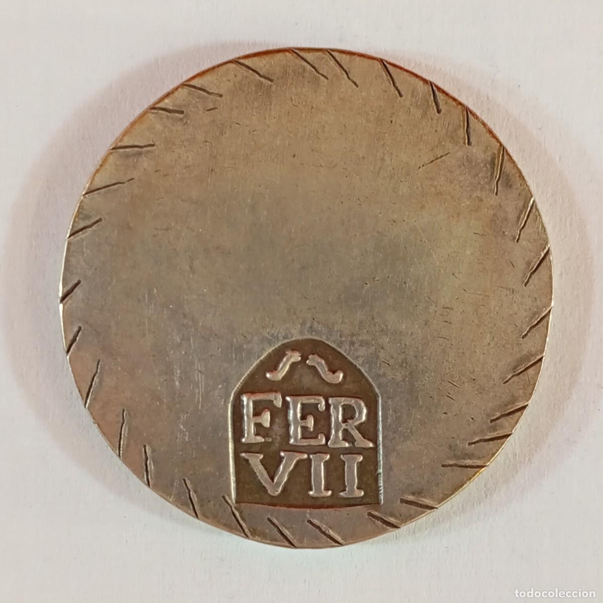 Reproducciones billetes y monedas: REPRODUCCI&Oacute;N MONEDA - GERONA - UN DURO - FERNANDO VII - RARA / 3231