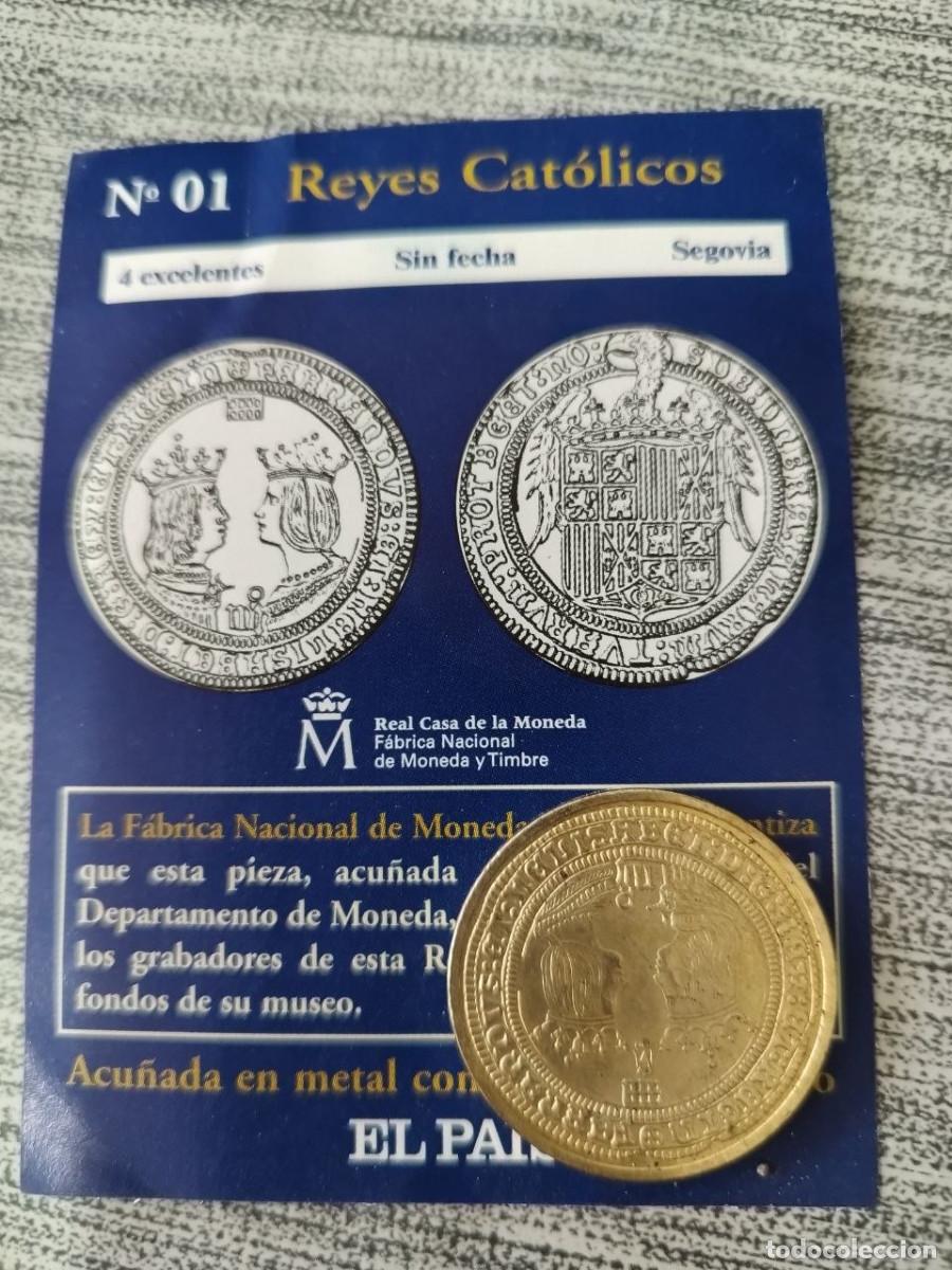Reproducciones billetes y monedas: Reproducci&oacute;n &oacute; r&eacute;plica Reyes Cat&oacute;licos Sin fecha Segovia Real Casa de la Moneda