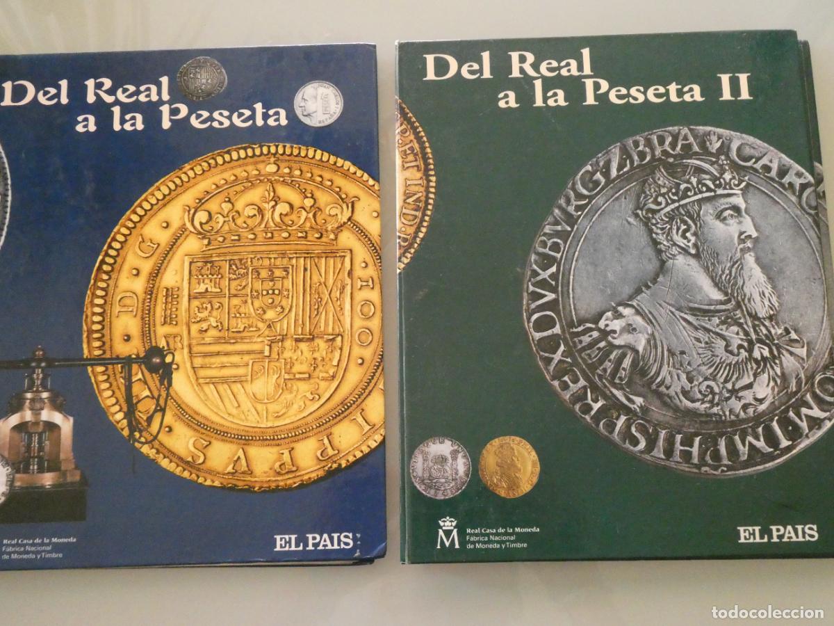 Reproducciones billetes y monedas: COLECCI&Oacute;N REAL A LA PESETA II. EL PAIS. FNMT. 40 REPRODUCCIONES DE MONEDAS EN ORO Y PLATA. 1,3KG