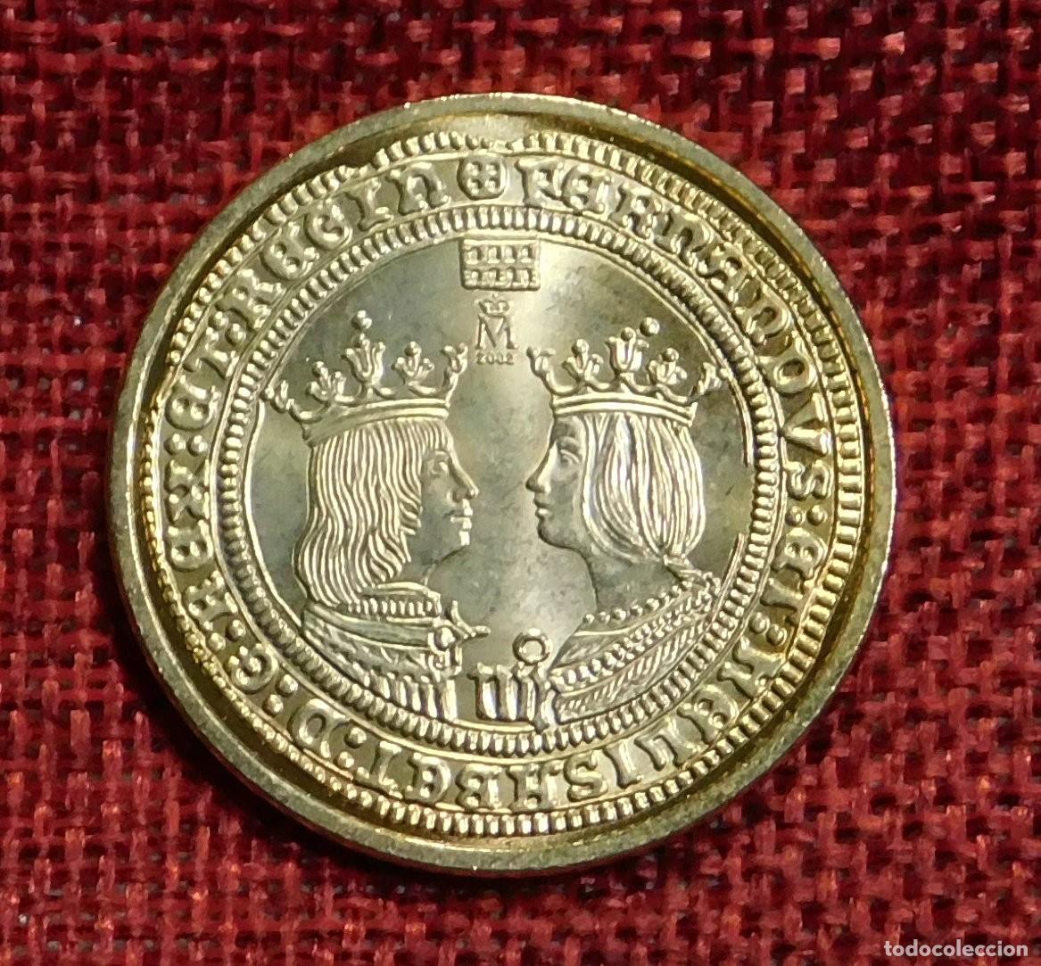 Reproducciones billetes y monedas: Espa&ntilde;a - Reyes Catolicos 4 Excelentes Fabrica Nacional de Moneda y Timbre FNMT