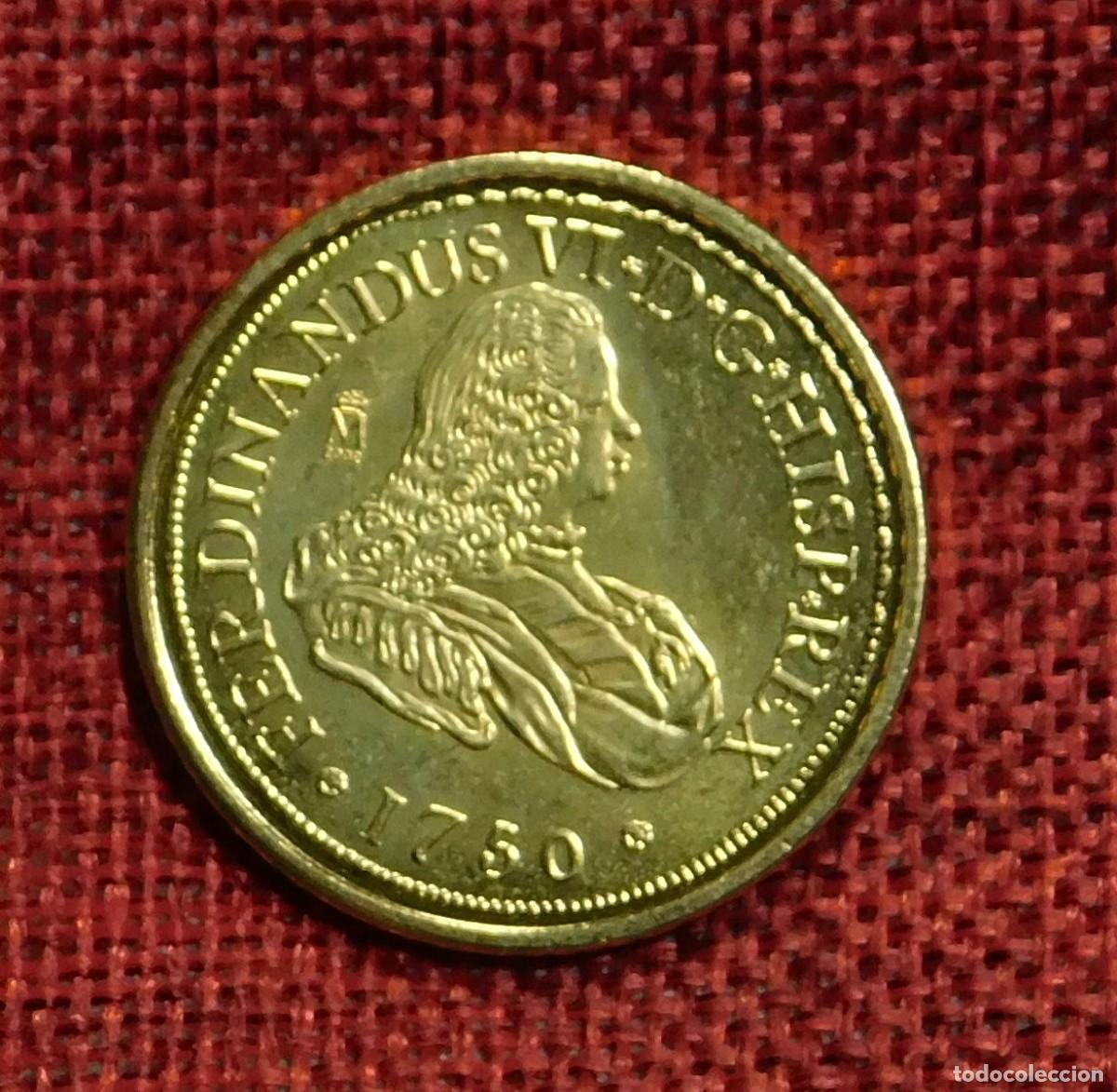 Reprodu&ccedil;&otilde;es notas e moedas: Espa&ntilde;a - Rey Carlos III - A&ntilde;o 1790 - 8 Escudos - Fabrica Nacional de Moneda y Timbre FNMT