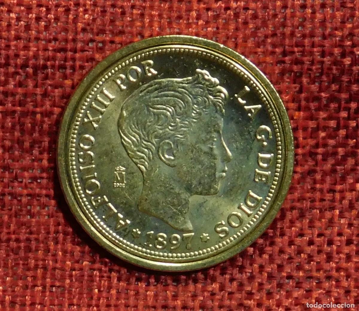 Reproducciones billetes y monedas: Espa&ntilde;a - Rey Alfonso XIII - A&ntilde;o 1897 - 100 pesetas - Fabrica Nacional de Moneda y Timbre FNMT