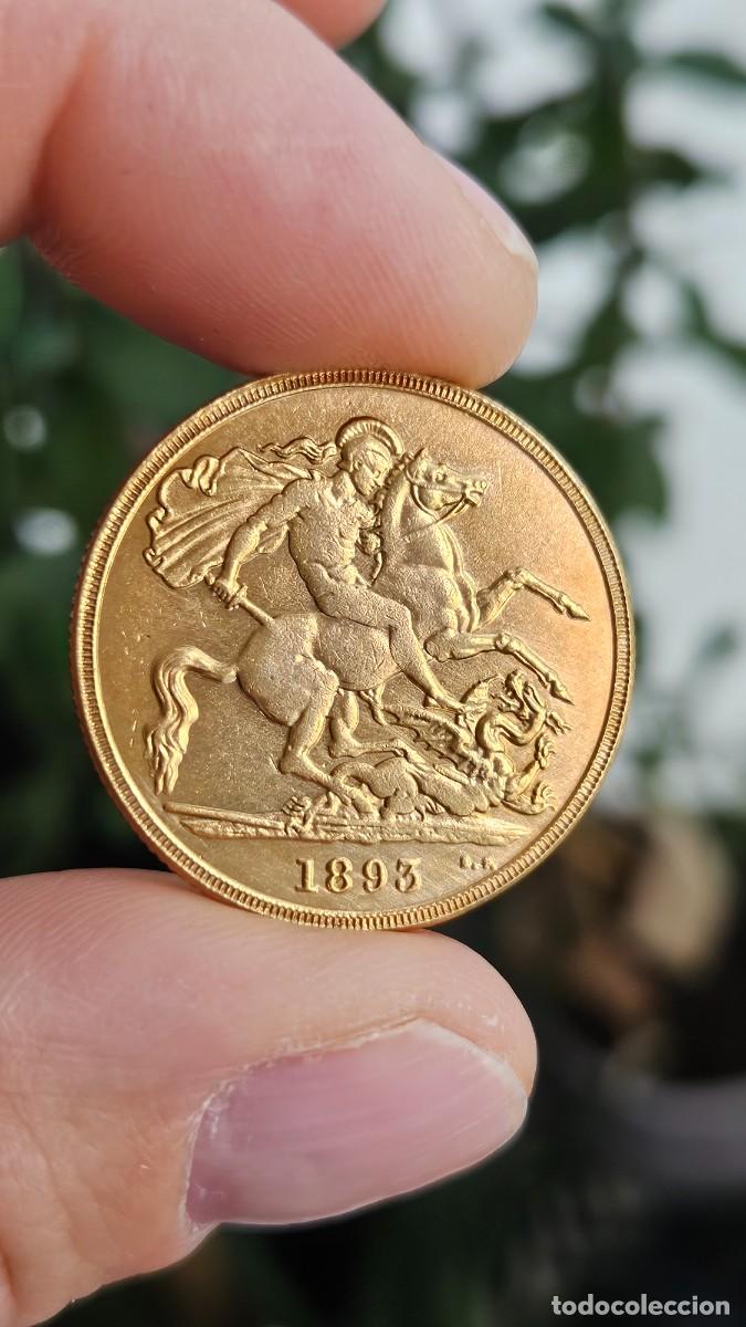 Reproductions Banknotes and Coins: Soberano Reyna Victoria 1863