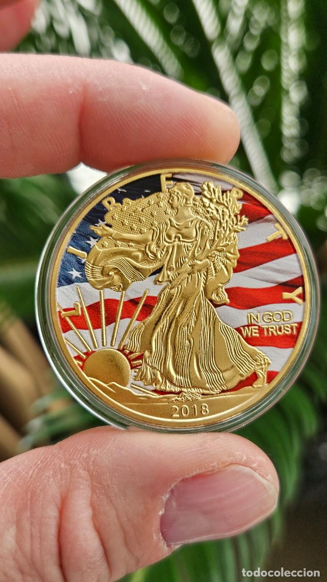 Reproductions billets et monnaies: Estados Unidos Walking One Dollar 2018