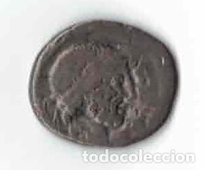Reproducciones billetes y monedas: Ficha R&eacute;plica As de C&aacute;stulo - Colecci&oacute;n Tesafilm A&ntilde;os 70/80 (Dise&ntilde;o s. II a.C.)