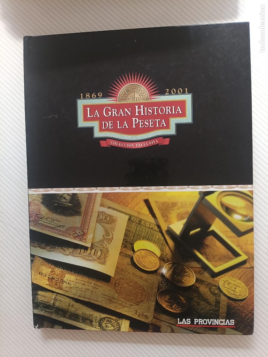 Reproducciones billetes y monedas: La gran historia de la peseta. 1869-2001. Billetes facs&iacute;mil. Las provincias. Completa