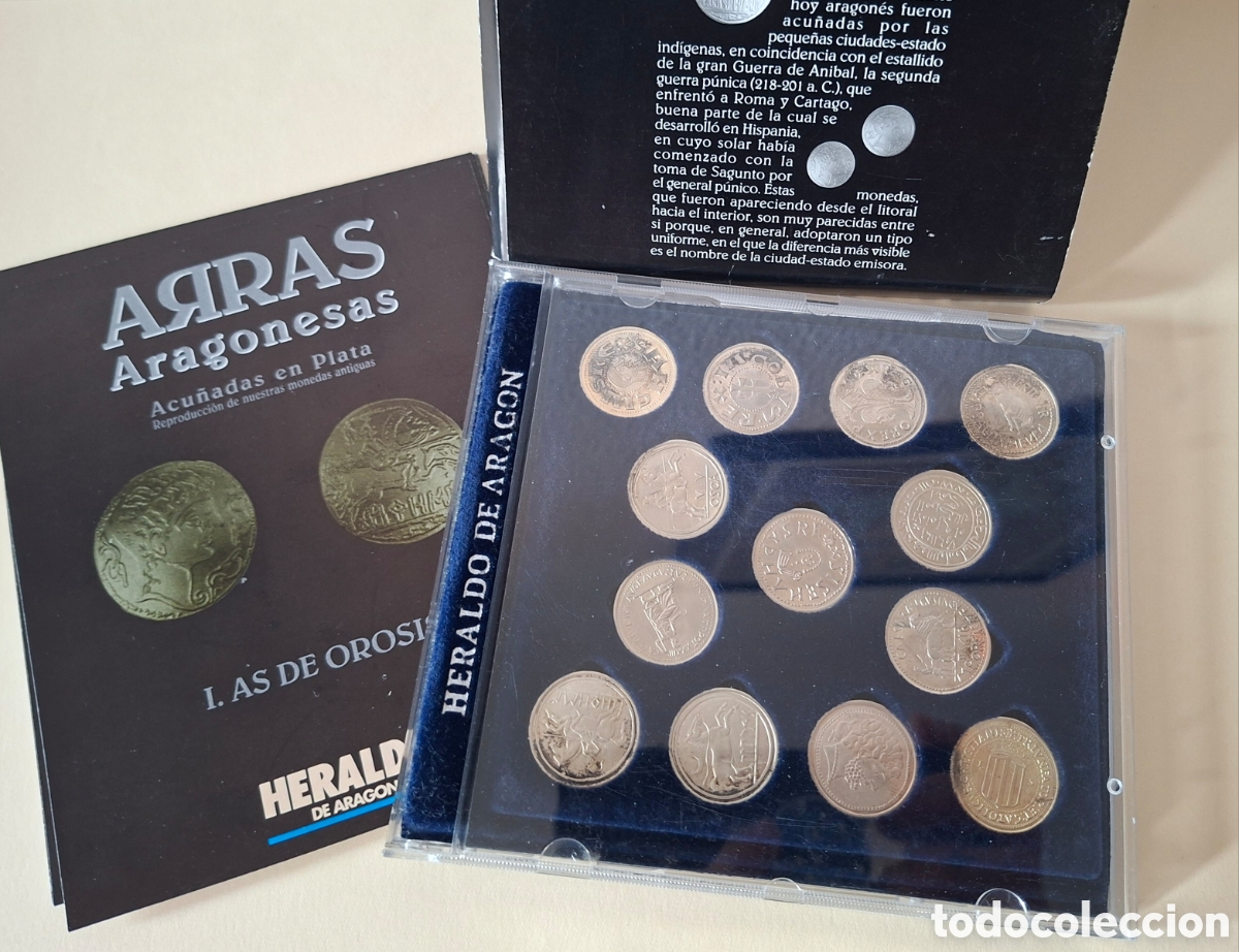 Reproducciones billetes y monedas: ARRAS ARAGONESAS ACU&Ntilde;ADAS EN PLATA