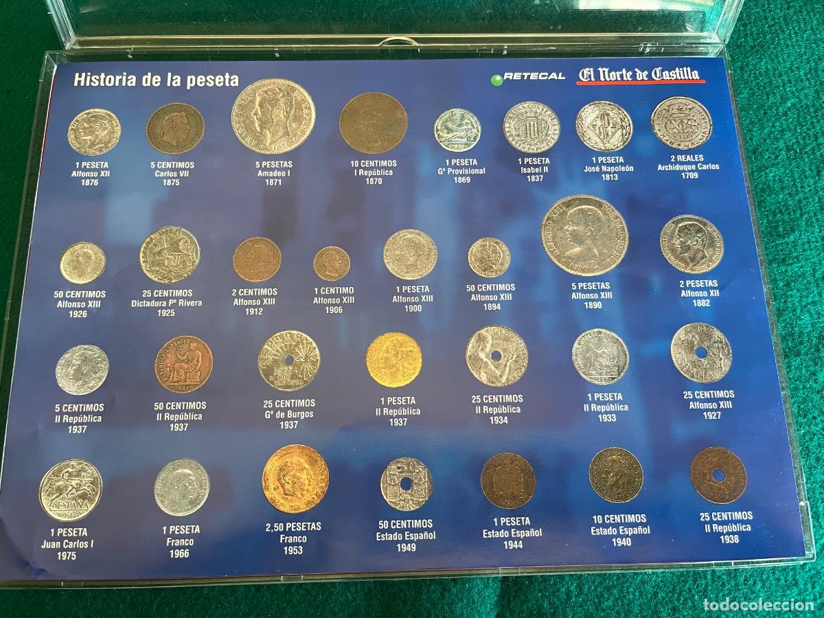 Replikate von Banknoten und M&uuml;nzen: HISTORIA DE LA PESETA NORTE DE CASTILLA INCOMPLETA