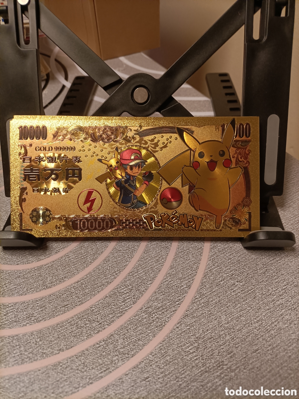 Replikate von Banknoten und M&uuml;nzen: Lote de Billetes Dorados, Pok&eacute;mon