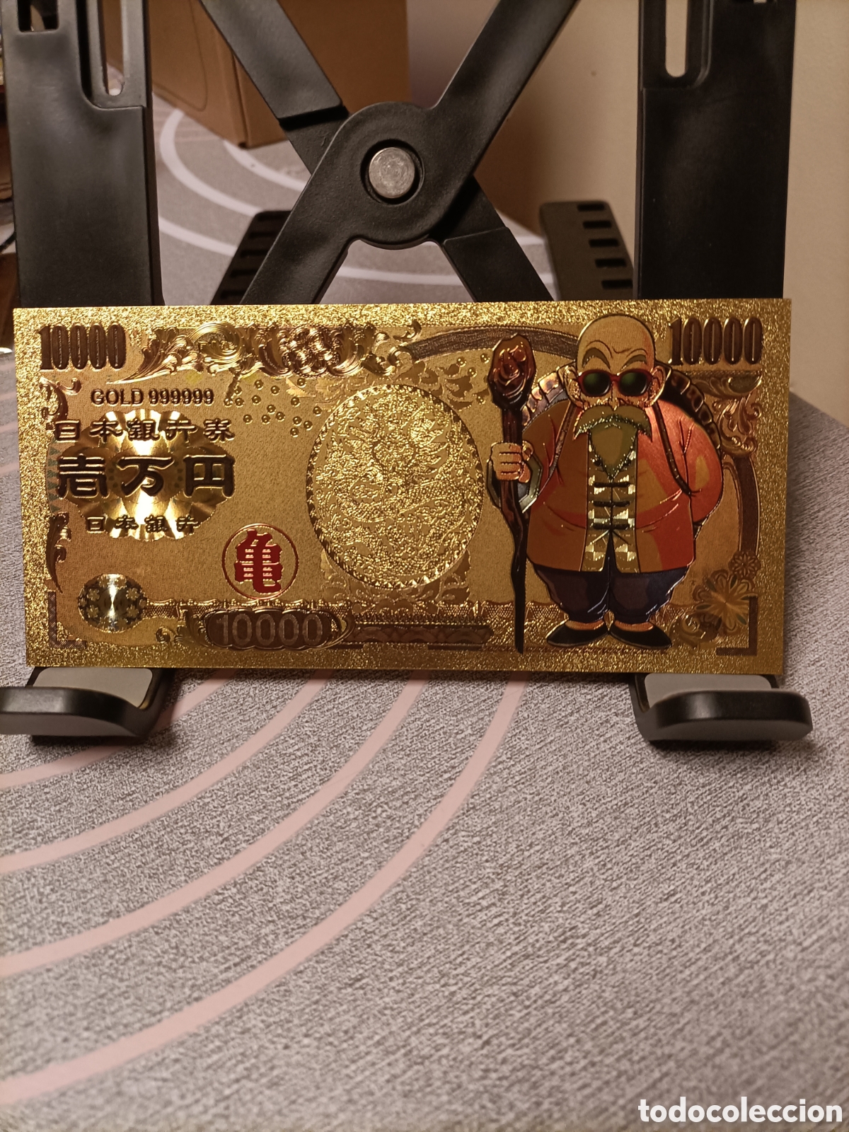 Replikate von Banknoten und M&uuml;nzen: Billete Dorada,Dragon Ball z