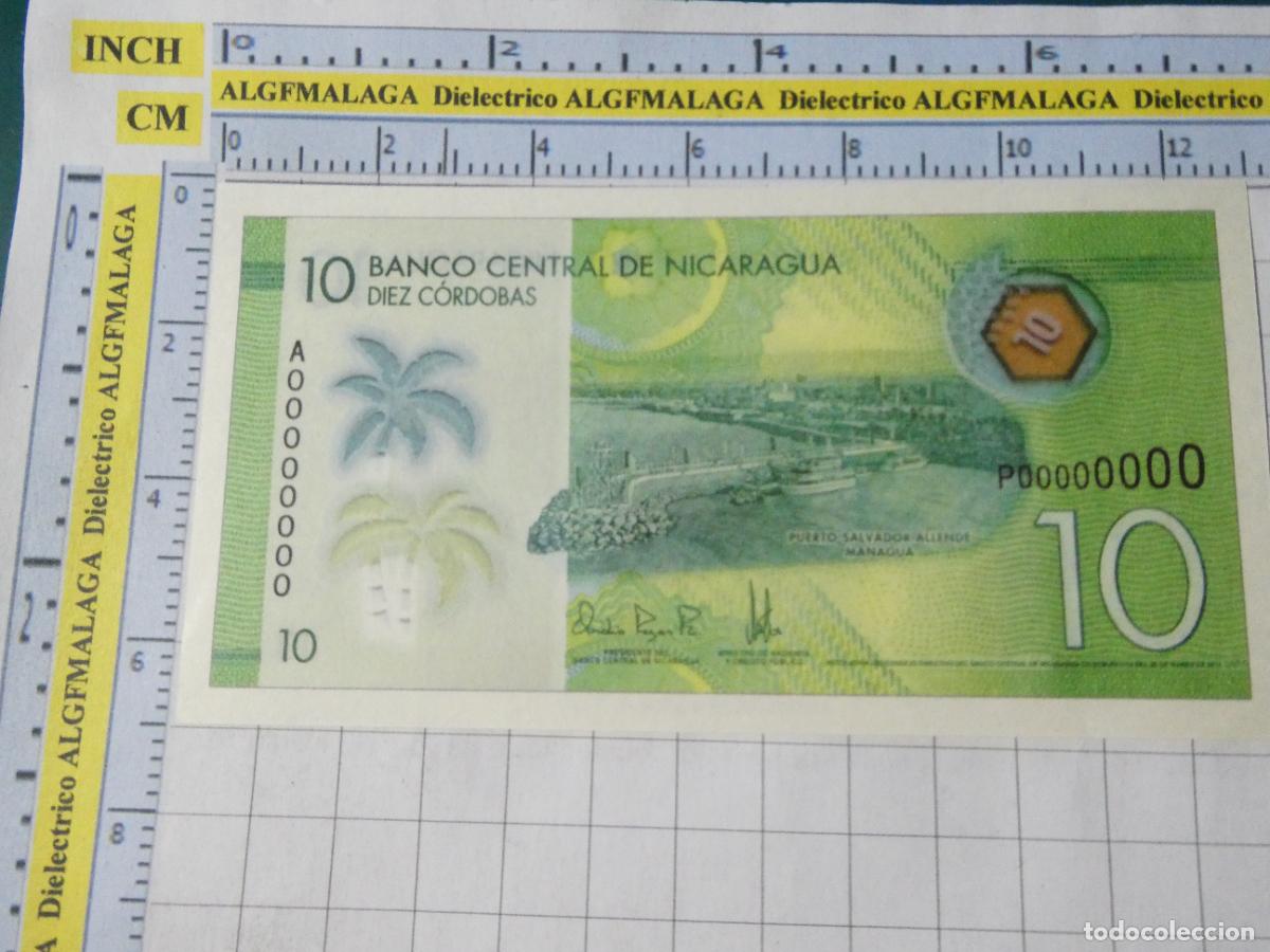 Reproducciones billetes y monedas: BILLETE FACS&Iacute;MIL. COLECCI&Oacute;N TODOS LOS BILLETES DEL MUNDO. 10 C&Oacute;RDOBAS NICARAGUA 2014. 71