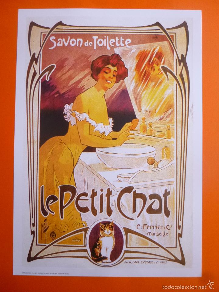 Affiche Cartel Savon De Toilette Le Petit Chat Buy Reproductions Of Posters At Todocoleccion