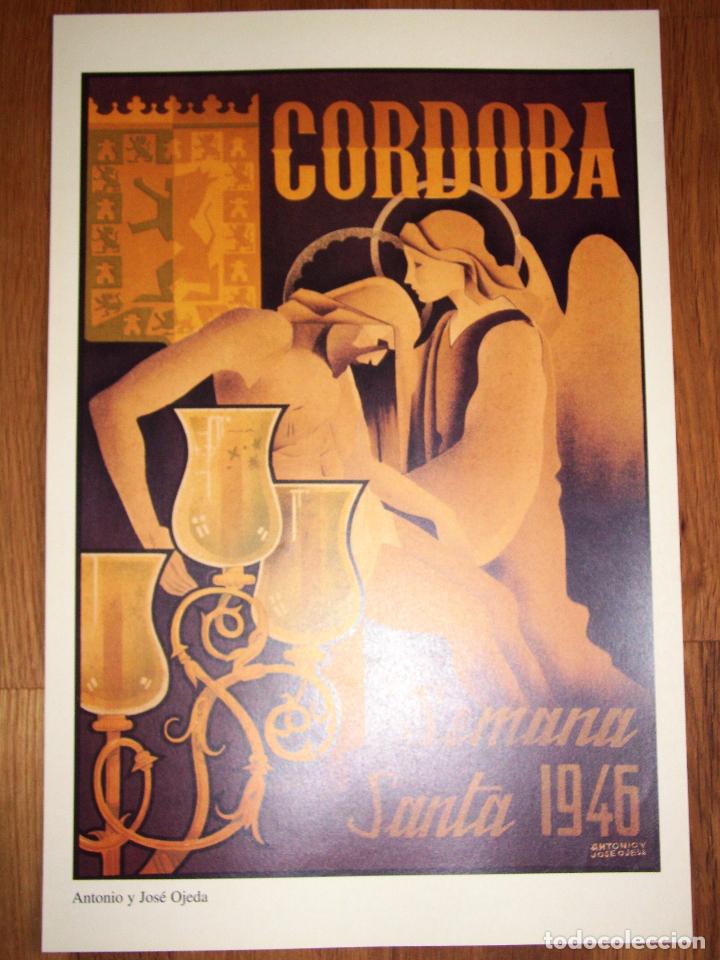 Coleccionismo de carteles: L&Aacute;MINA, CARTEL, REPRODUCCI&Oacute;N. LA SEMANA SANTA DE C&Oacute;RDOBA. 1946 / Antonio y Jos&eacute; Ojeda. - ABC C&oacute;rdoba