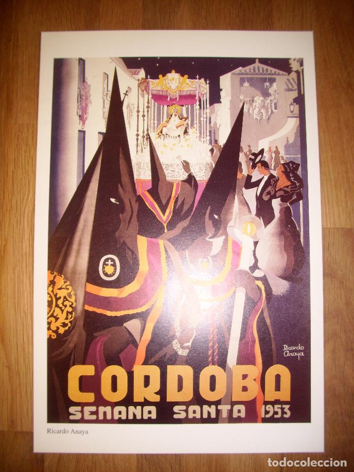 Coleccionismo de carteles: L&Aacute;MINA, CARTEL, REPRODUCCI&Oacute;N. LA SEMANA SANTA DE C&Oacute;RDOBA. 1953 / Ricardo Anaya. - ABC C&oacute;rdoba, 2001