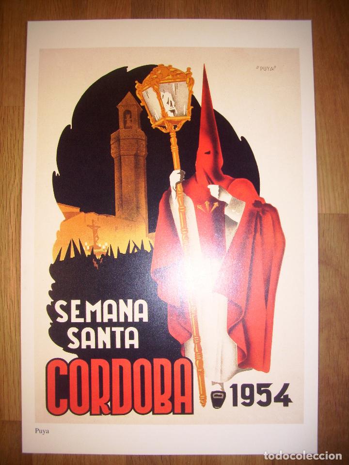 Coleccionismo de carteles: L&Aacute;MINA, CARTEL, REPRODUCCI&Oacute;N. LA SEMANA SANTA DE C&Oacute;RDOBA. 1954 / Puya. - ABC C&oacute;rdoba, ca. 2001