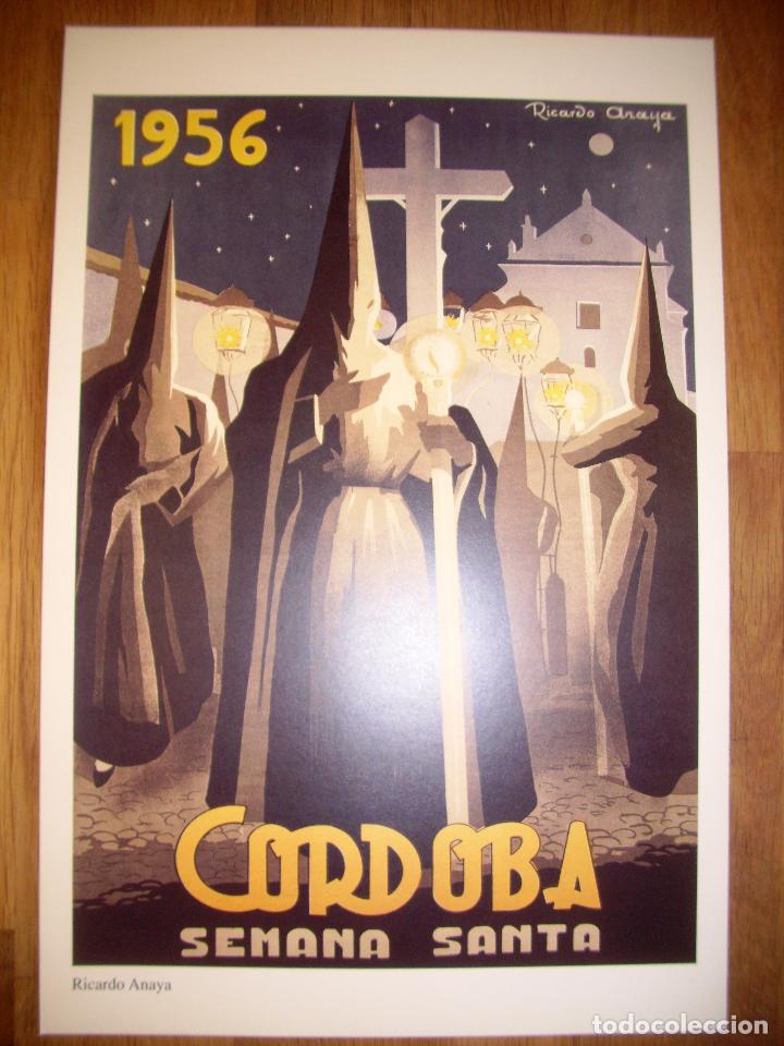 Coleccionismo de carteles: L&Aacute;MINA, CARTEL, REPRODUCCI&Oacute;N. LA SEMANA SANTA DE C&Oacute;RDOBA. 1956 / Ricardo Anaya. - ABC C&oacute;rdoba, 2001