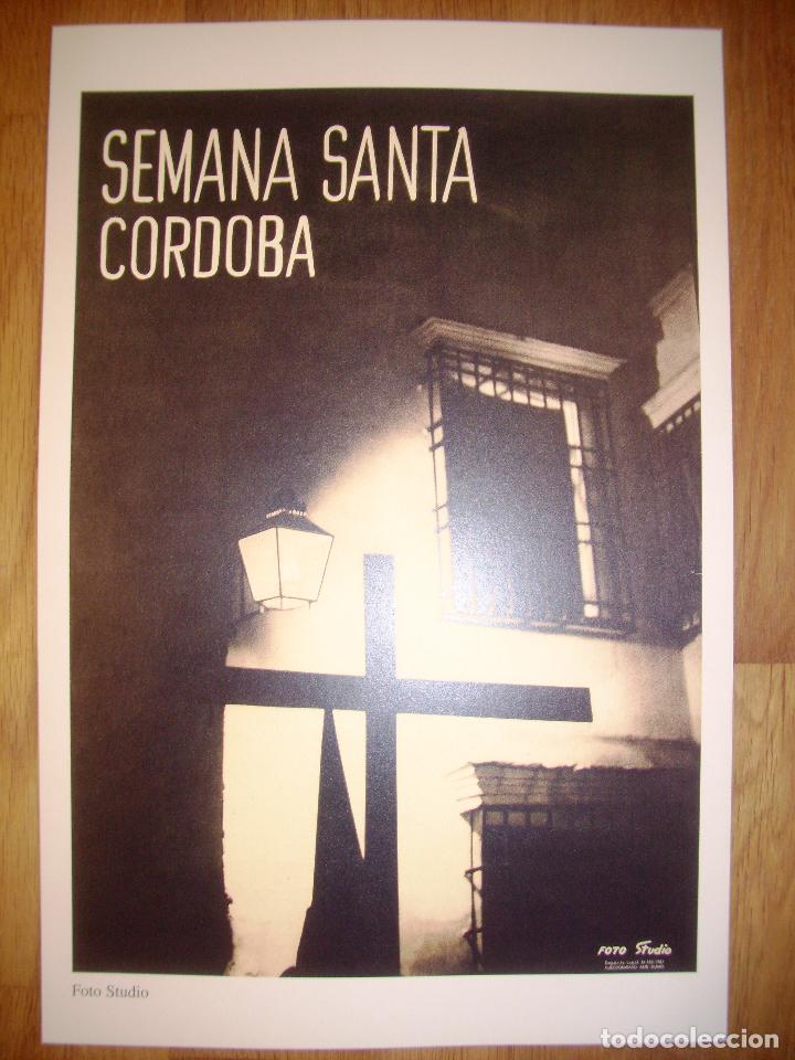 Coleccionismo de carteles: L&Aacute;MINA, CARTEL, REPRODUCCI&Oacute;N. LA SEMANA SANTA DE C&Oacute;RDOBA. 1961 / Foto Studio. - ABC C&oacute;rdoba, 2001