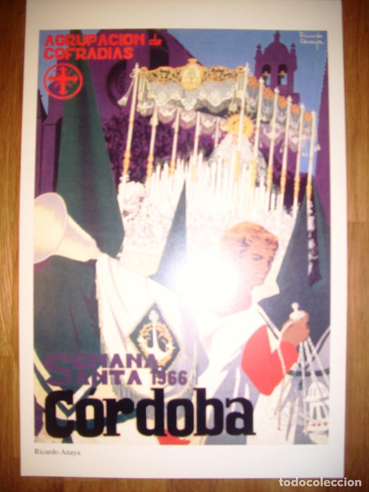 Coleccionismo de carteles: L&Aacute;MINA, CARTEL, REPRODUCCI&Oacute;N. LA SEMANA SANTA DE C&Oacute;RDOBA. 1966 / Ricardo Anaya. - ABC C&oacute;rdoba, 2001