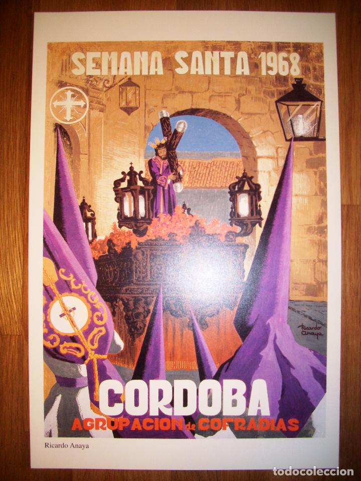 Coleccionismo de carteles: L&Aacute;MINA, CARTEL, REPRODUCCI&Oacute;N. LA SEMANA SANTA DE C&Oacute;RDOBA. 1968 / Ricardo Anaya. - ABC C&oacute;rdoba, 2001