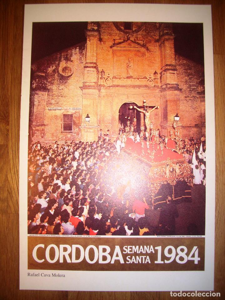 Coleccionismo de carteles: L&Aacute;MINA, CARTEL, REPRODUCCI&Oacute;N. LA SEMANA SANTA DE C&Oacute;RDOBA. 1984 / R. Cava Molera. - ABC C&oacute;rdoba, 2001