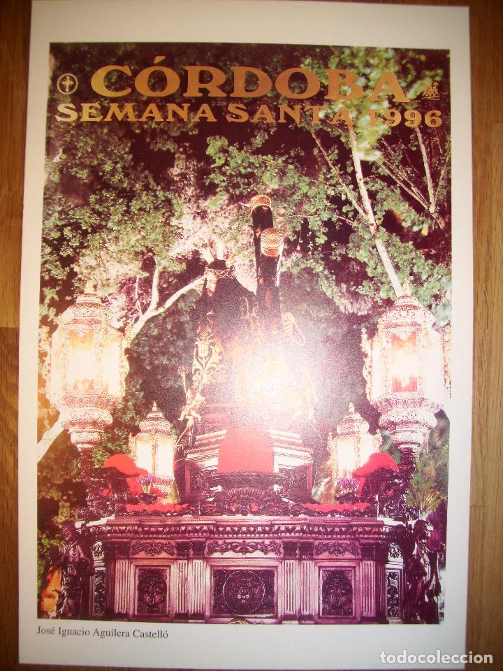 Coleccionismo de carteles: L&Aacute;MINA, CARTEL, REPRODUCCI&Oacute;N. LA SEMANA SANTA DE C&Oacute;RDOBA. 1996 / Jos&eacute; Ignacio Aguilera Castell&oacute;