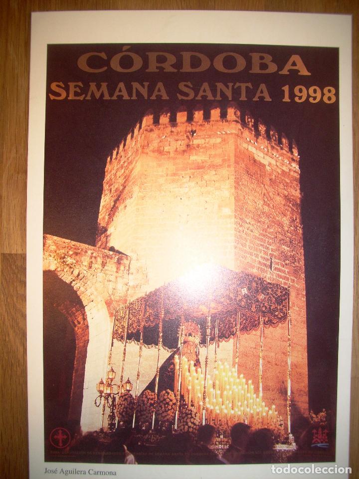 Coleccionismo de carteles: L&Aacute;MINA, CARTEL, REPRODUCCI&Oacute;N. LA SEMANA SANTA DE C&Oacute;RDOBA. 1998 / J. Aguilera Carmona. - ABC 2001