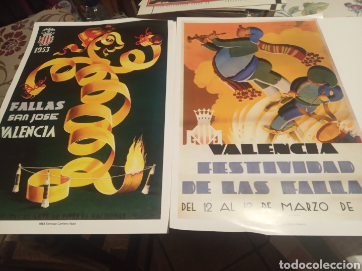 Coleccionismo de carteles: C&aacute;rteles falles REPLICAS - Foto 1