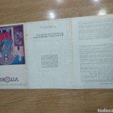 Coleccionismo de carteles: FACSÍMIL FUERO DE POBLACIÓN DE LA CIUDAD DE VITORIA. Lote 260789680