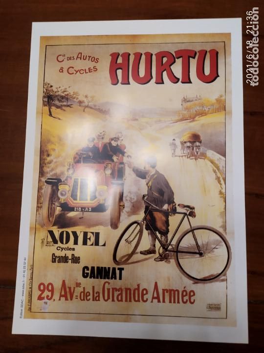 Coleccionismo de carteles: bicicletas hurtu - Foto 1