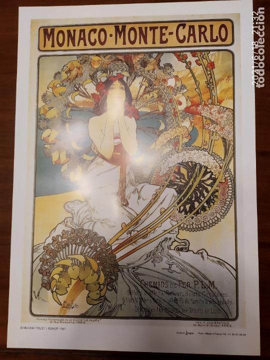 Coleccionismo de carteles: monaco monte carlo - Foto 1