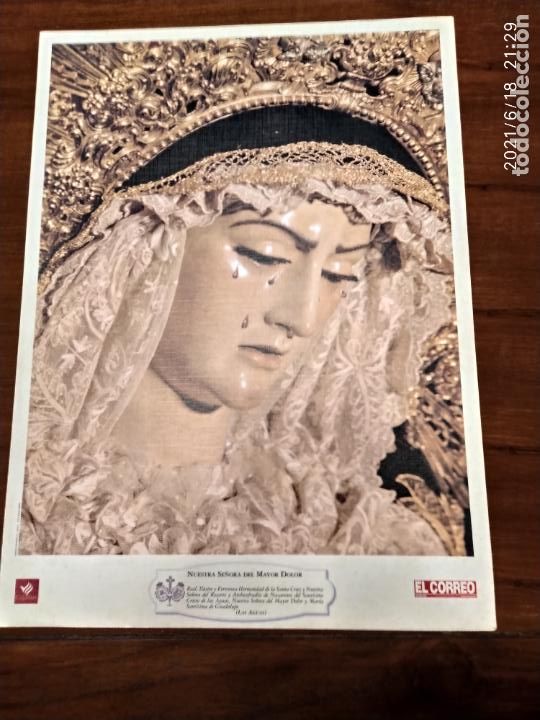 Coleccionismo de carteles: nuestra se&ntilde;ora del mayor dolor - Foto 1