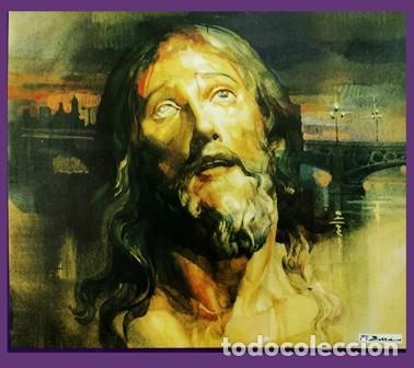 Coleccionismo de carteles: REPRODUCCION ILUSTRACION CRISTO DE EXPIRACION - LAMISESA-333