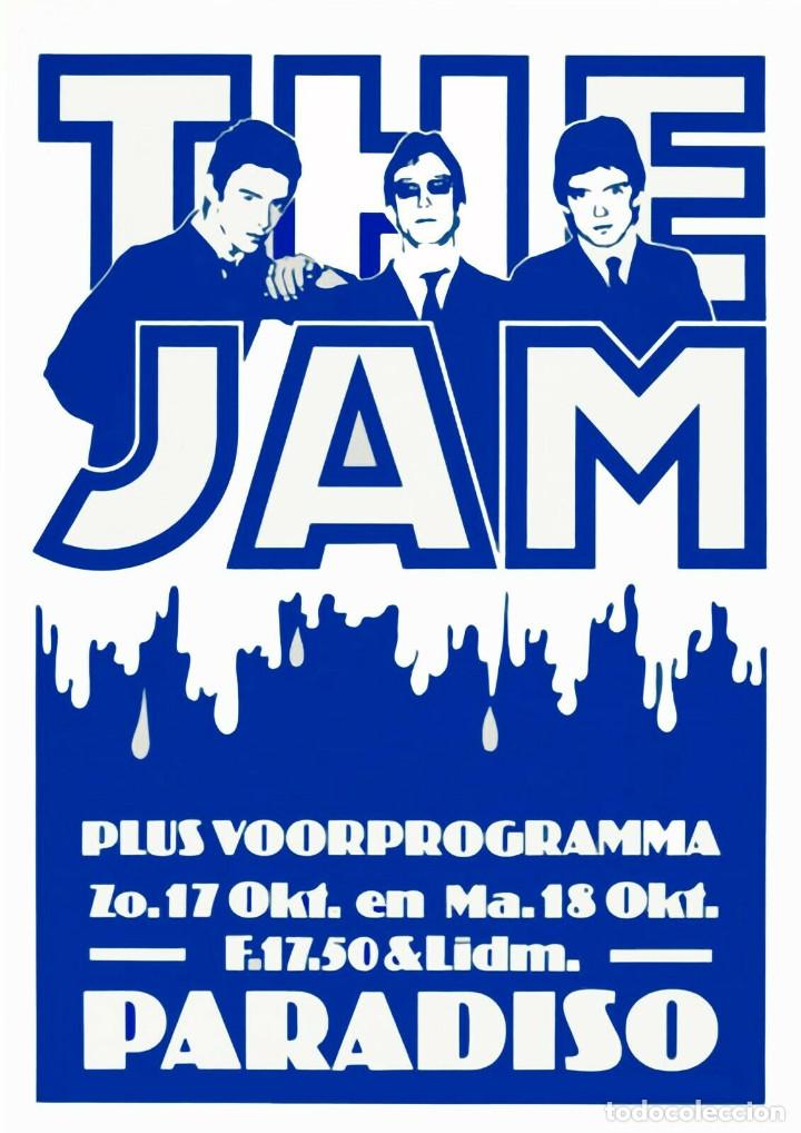 Collezionismo di affissi: the jam - concert paradise, amsterdam 1981 - CARTEL CONCIERTO 30X40
