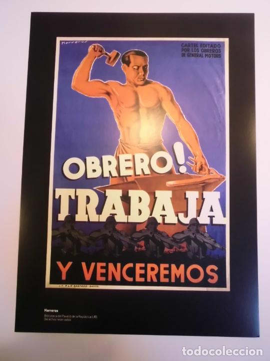 Poster collecting	: LITOGRAFIA CARTEL GUERRA CIVIL ESPA&Ntilde;OLA - NUM 12