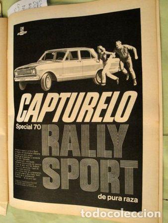 Poster collecting	: publicidad chevrolet rally sport ano 1969