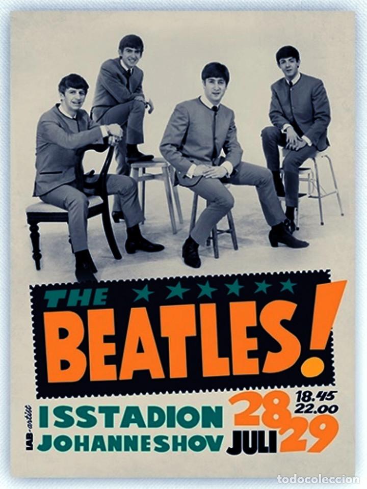 Collezionismo di affissi: the beatles - Isstadion, Johanneshov July 28-29 !! cartel concierto 30x40 !!