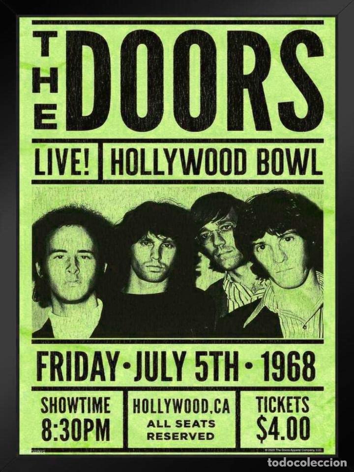 Coleccionismo de carteles: the Doors - Live at Hollywood Bowl - cartel concierto 30x40 !!