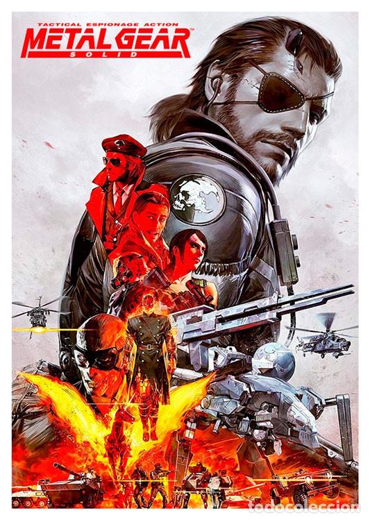Coleccionismo de carteles: METAL GEAR SOLID . L&Aacute;MINA CARTEL - Foto 1