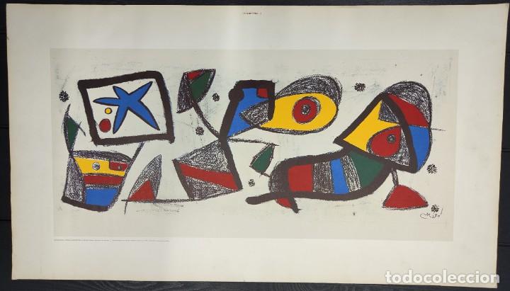 Coleccionismo de carteles: MIRO - CAIXA - 1980 - Foto 1