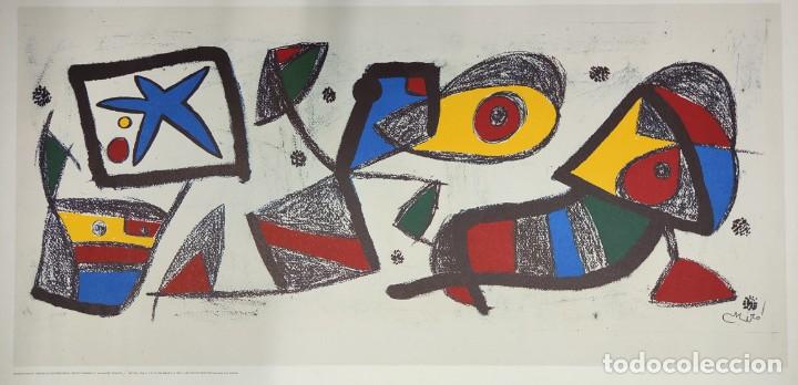 Coleccionismo de carteles: MIRO - CAIXA - 1980 - Foto 2