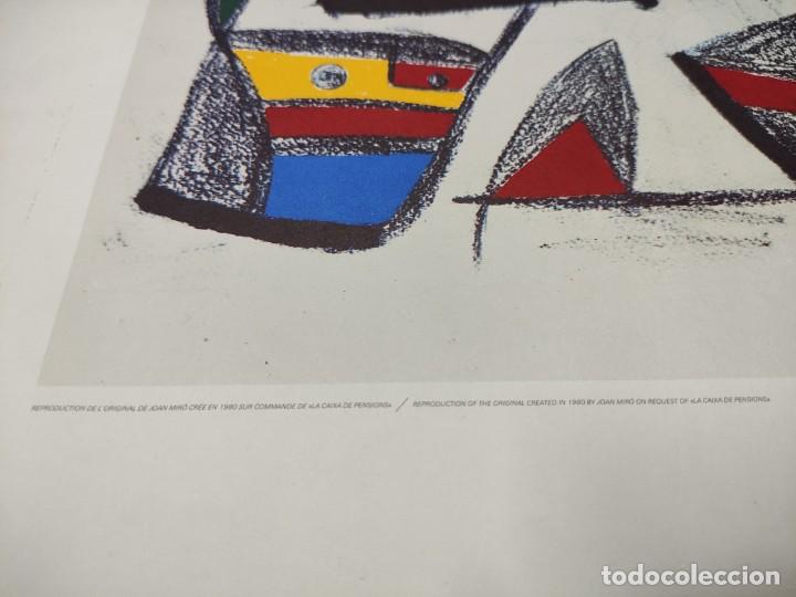 Coleccionismo de carteles: MIRO - CAIXA - 1980 - Foto 5