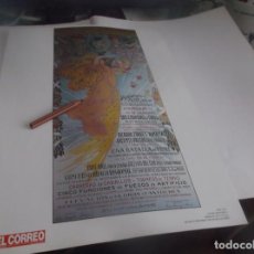 Coleccionismo de carteles: JEREZ DE LA FRONTERA(CÁDIZ)- GRAN FERIA DE GANADOS. AÑO 1912 -AUTOR = MONGRELL. Lote 352650214