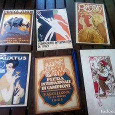Coleccionismo de carteles: LOTE DE 6 REPRODUCCIONES DE CARTELES ANTIGUOS , VER