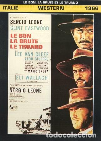 Coleccionismo de carteles: FICHA T&Eacute;CNICA LE BON, LA BRUTE ET LE TRUAND (WESTERN ITALIE) 1966 FTECNICA-42